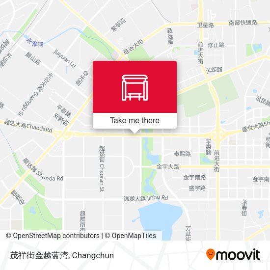 茂祥街金越蓝湾 map