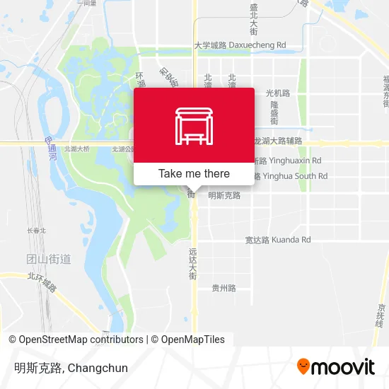 明斯克路 map