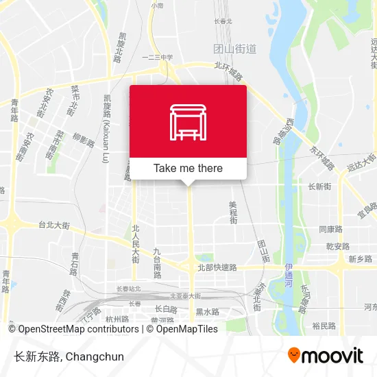 长新东路 map