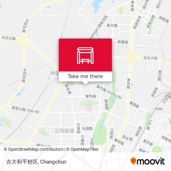 吉大和平校区 map