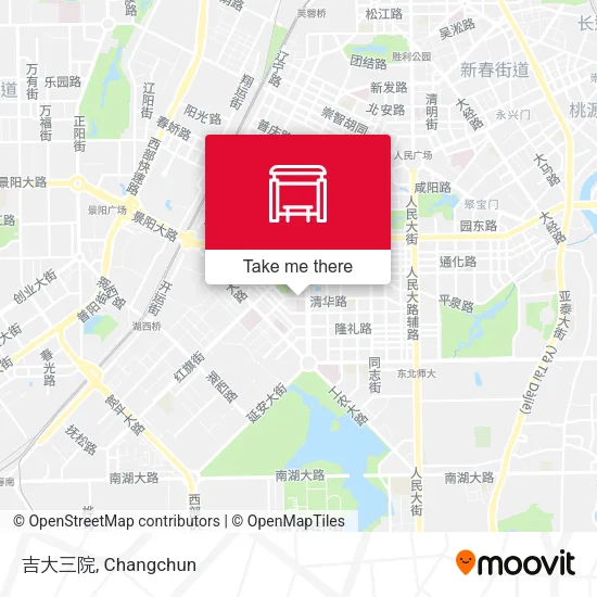 吉大三院 map