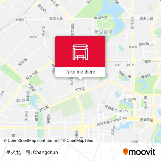 星火北一路 map