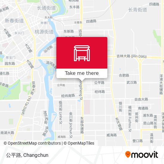 公平路 map