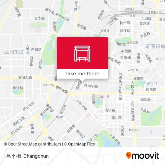 昌平街 map