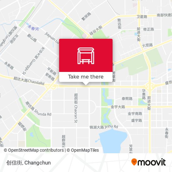 创信街 map