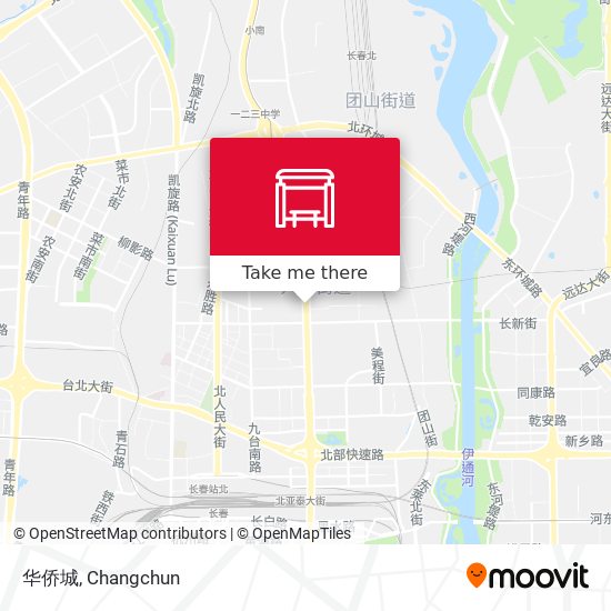 华侨城 map
