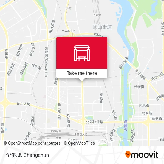 华侨城 map