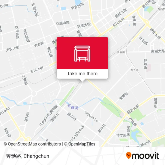 奔驰路 map