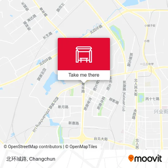 北环城路 map