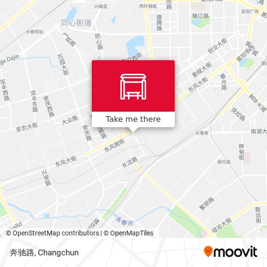 奔驰路 map