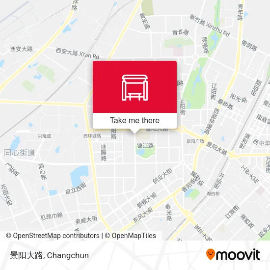 景阳大路 map
