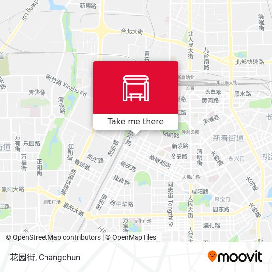 花园街 map