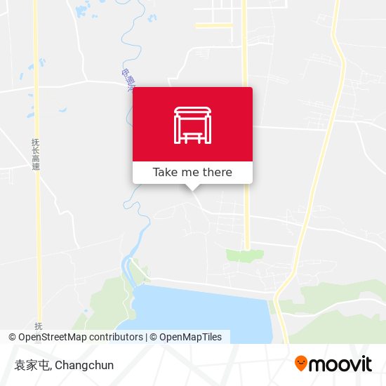 袁家屯 map
