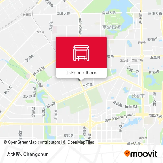 火炬路 map