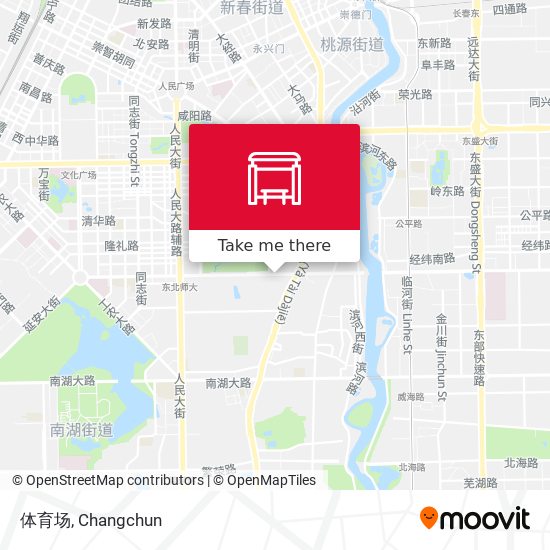 体育场 map