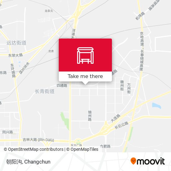 朝阳沟 map