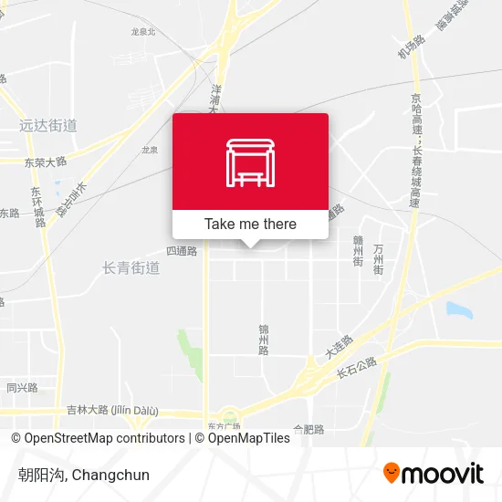 朝阳沟 map