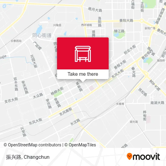 振兴路 map
