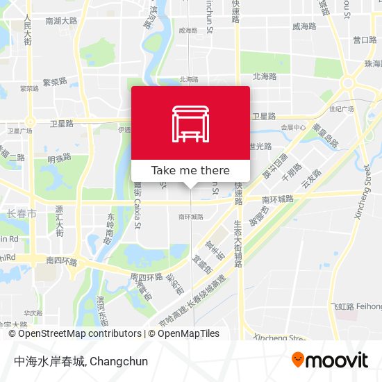 中海水岸春城 map