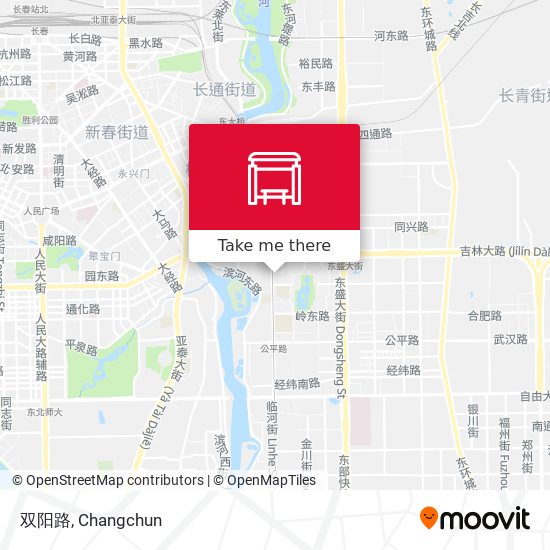 双阳路 map