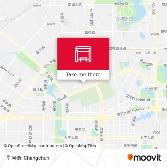 星河街 map