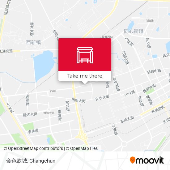 金色欧城 map