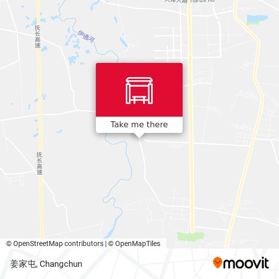 姜家屯 map