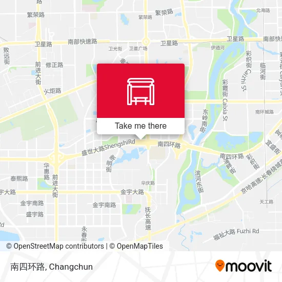 南四环路 map