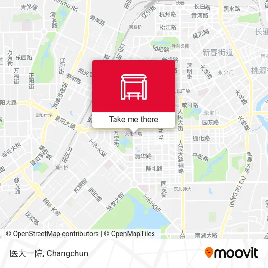 医大一院 map