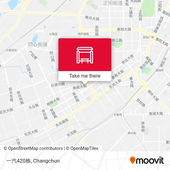 一汽420栋 map