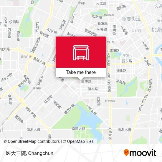 医大三院 map