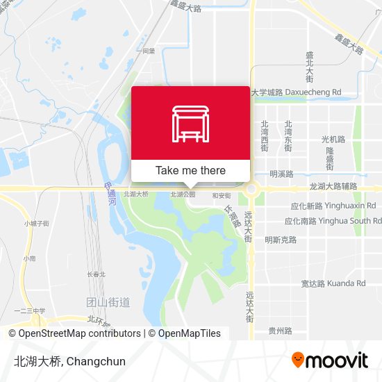 北湖大桥 map