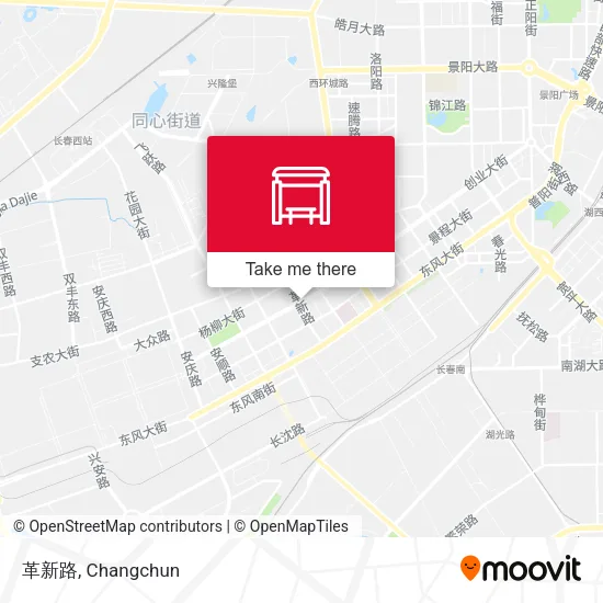 革新路 map