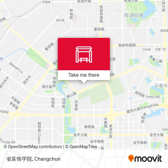 省装饰学院 map