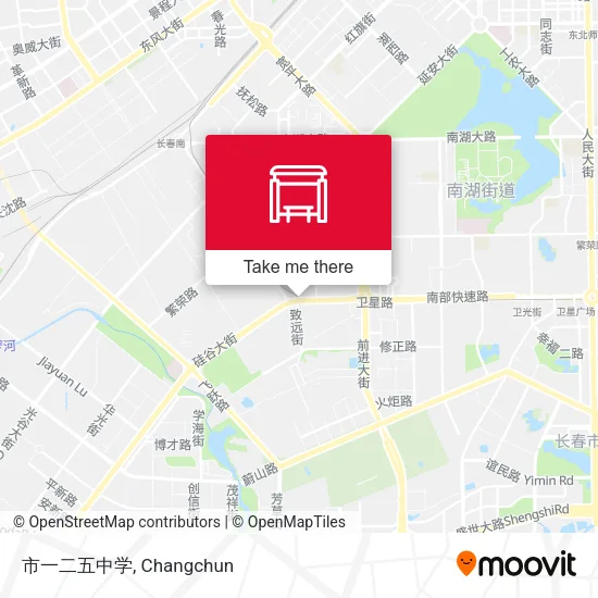 市一二五中学 map