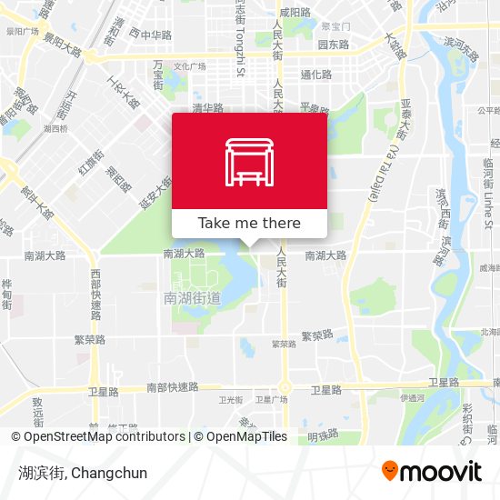 湖滨街 map