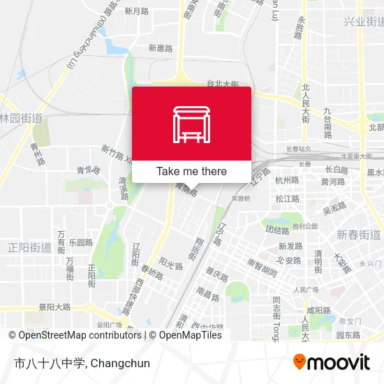 市八十八中学 map