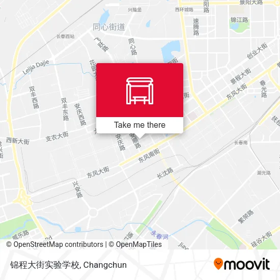 锦程大街实验学校 map