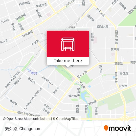 繁荣路 map