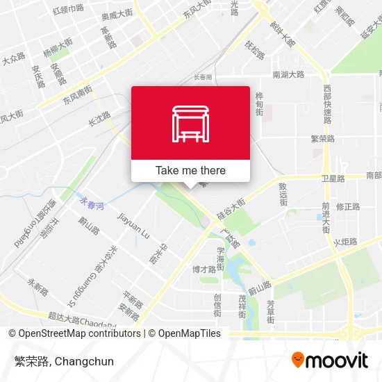 繁荣路 map