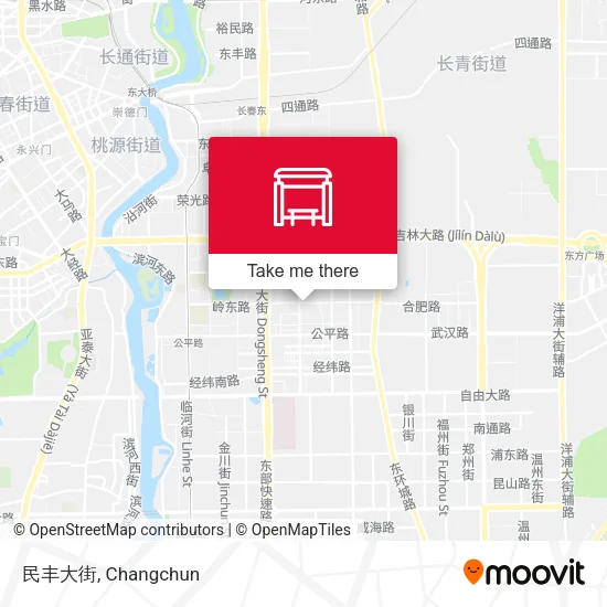 民丰大街 map