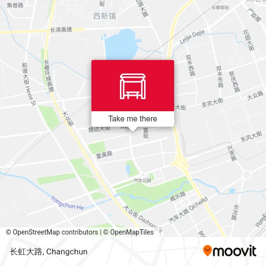 长虹大路 map