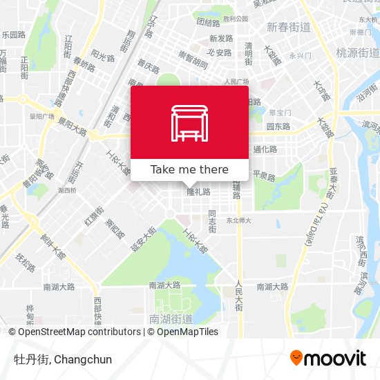牡丹街 map