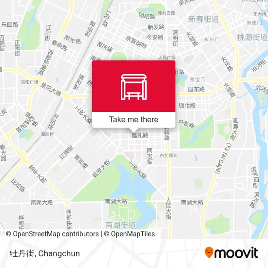 牡丹街 map