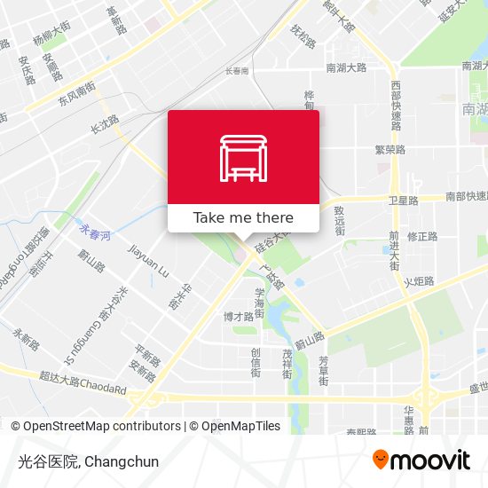 光谷医院 map