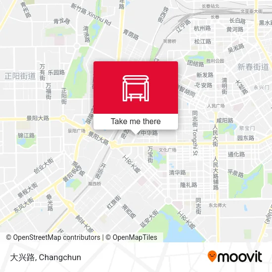 大兴路 map
