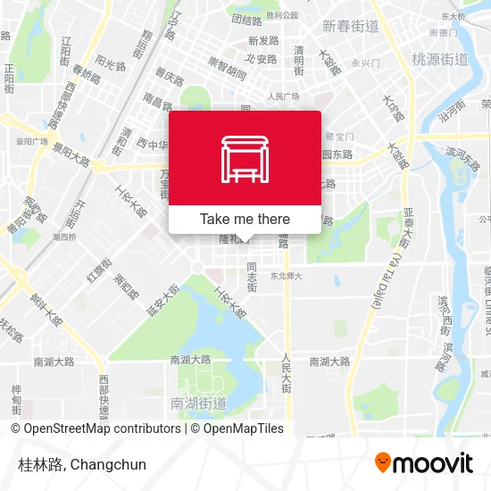 桂林路 map