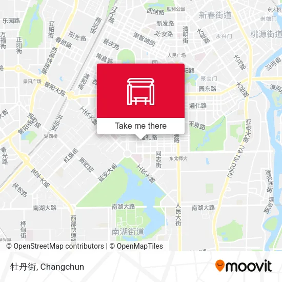 牡丹街 map