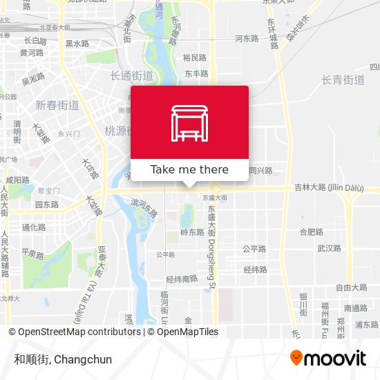 和顺街 map