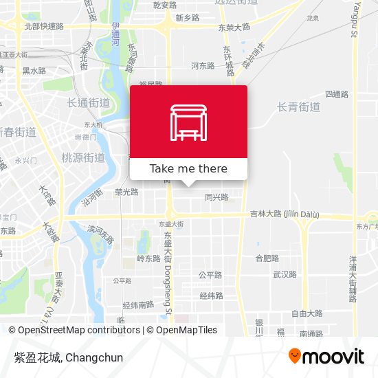 紫盈花城 map